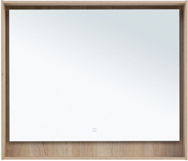 Зеркало Aquanet Милан 100 дуб светлый