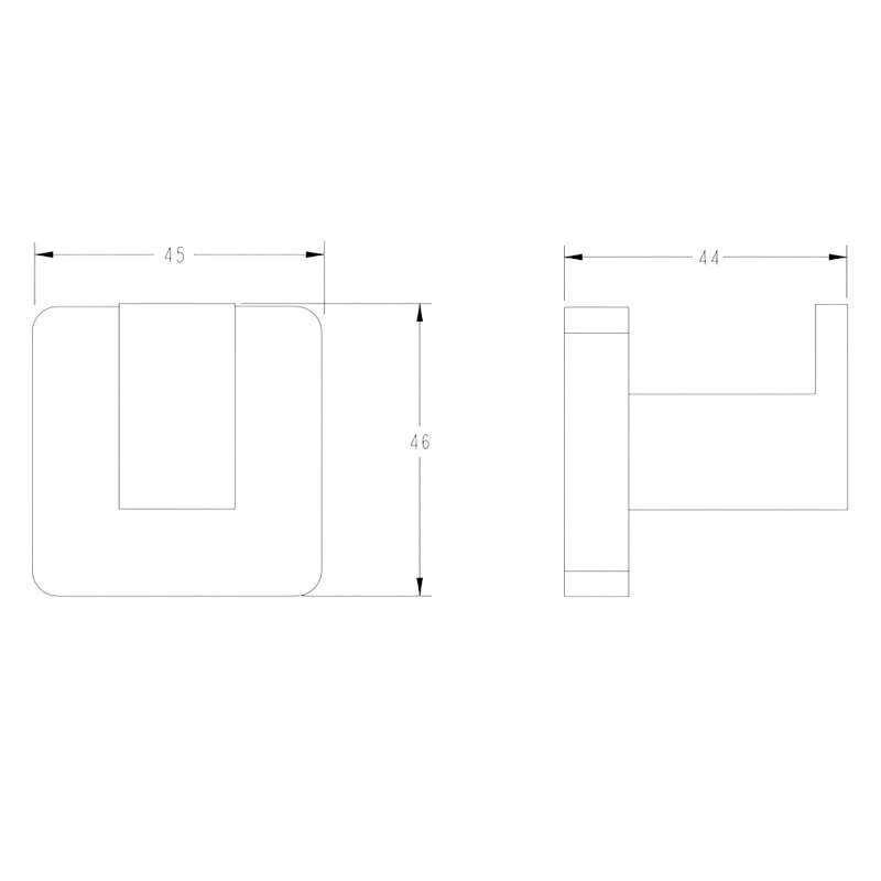 Набор Мыльница Fashun A26 A2602 + Стакан A2606 + Крючок A2605-1
