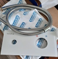 Гигиенический душ Teska Elsa BTK6410W со смесителем, С ВНУТРЕННЕЙ ЧАСТЬЮ, хром