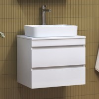 Тумба с раковиной Vigo Urban 60 подвесная, белая, раковина Urban 50