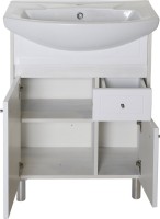 Мебель для ванной комнаты ASB-Mebel Орхидея 60 белая, северное дерево