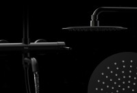 Душевая стойка Raiber Graceful RPB-006 черная