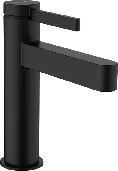 Смеситель для раковины Hansgrohe Finoris 110 76020670 матовый черный