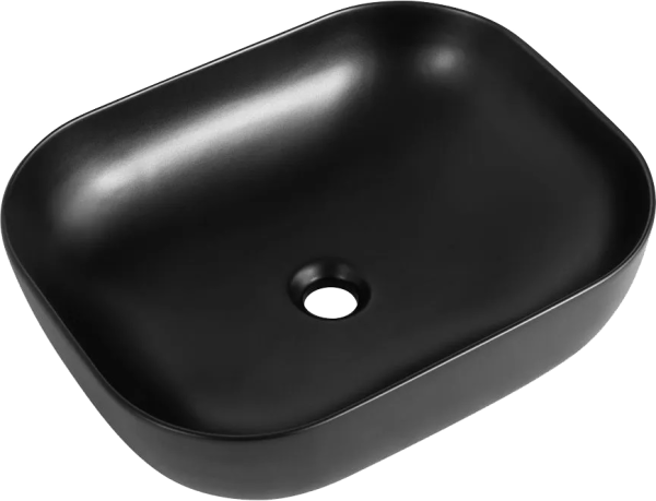 Накладная раковина BelBagno 50 матовая черная