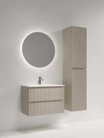 Мебель для ванной комнаты Sancos Snob R 70 Beige Soft, раковина CN7029