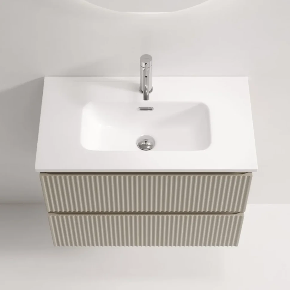 Мебель для ванной комнаты Sancos Snob R 70 Beige Soft, раковина CN7029