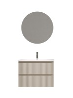 Мебель для ванной комнаты Sancos Snob R 70 Beige Soft, раковина CN7029