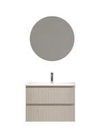 Мебель для ванной комнаты Sancos Snob R 70 Beige Soft, раковина CN7029