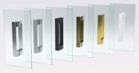 Душевая дверь в нишу Vegas Glass ZP Tur Novo h1900 155 08 01 профиль глянцевый хром, стекло прозрачное