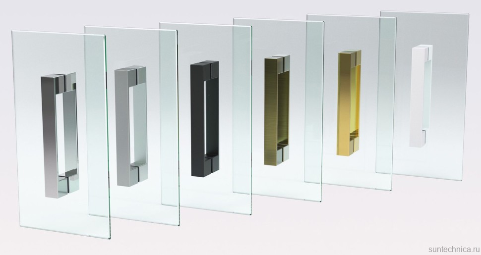 Душевая дверь в нишу Vegas Glass ZP Tur Novo h1900 155 08 01 профиль глянцевый хром, стекло прозрачное
