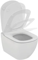 Комплект Унитаз подвесной Ideal Standard Tesi T354601 с микролифтом + Инсталляция ProSys R0308A6 с кнопкой смыва черной матовой