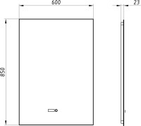 Мебель для ванной комнаты ASB-Mebel Белмонти 65 ясень браш, софт синий
