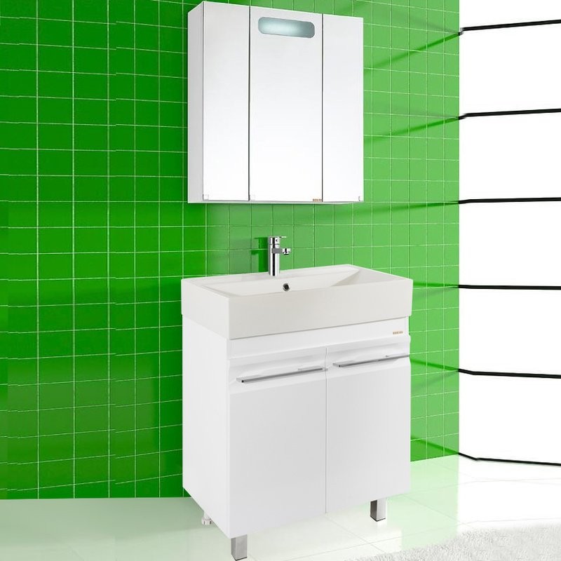 Мебель для ванной комнаты Vod-Ok Мальта 70 белая