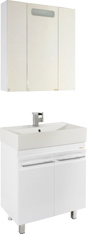 Мебель для ванной комнаты Vod-Ok Мальта 70 белая