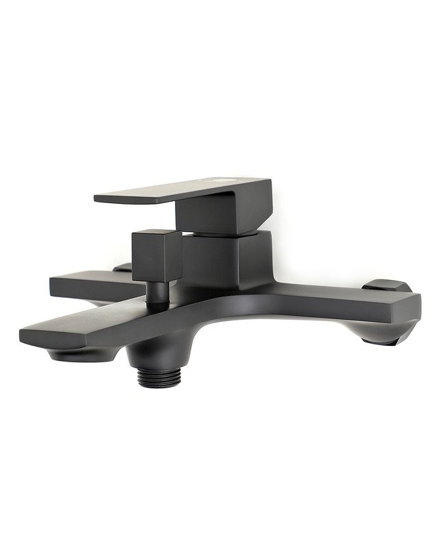 Душевой комплект Смеситель Orange Lutz M04-100b + Гарнитур Style LM53b