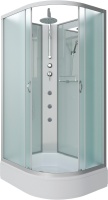 Душевая кабина Niagara Classic NG-33974-14LBKTG 90х70 см, без крыши, с гидромассажем и тропическим душем