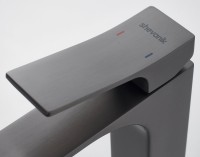 Смеситель для раковины Shevanik S6101T оружейная сталь