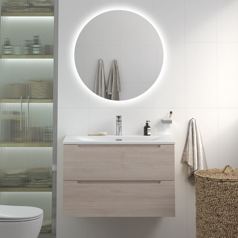 Тумба под раковину BelBagno Etna 90 rovere grigio
