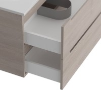 Тумба под раковину BelBagno Etna 90 rovere grigio