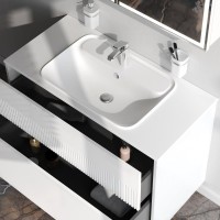 Тумба под раковину без столешницы AM.PM Func 100 белая матовая, с 2 ящиками