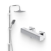 Душевой комплект Термостат Damixa Gala 536000000 + Стойка 953000000