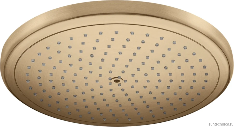Верхний душ Hansgrohe Croma 280 1jet 26220140 матовая бронза