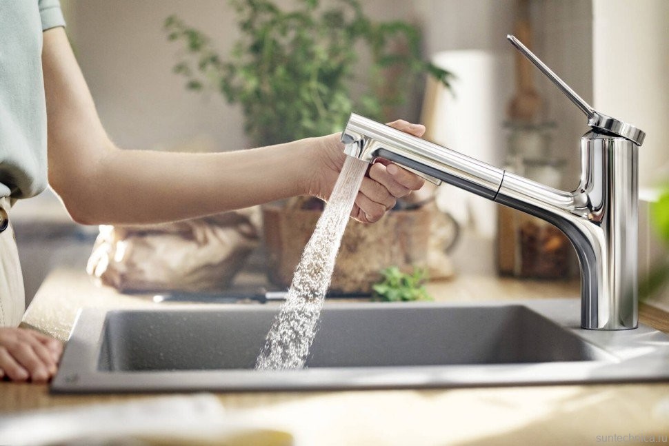 Смеситель для кухни Hansgrohe Zesis M33 74800000 хром