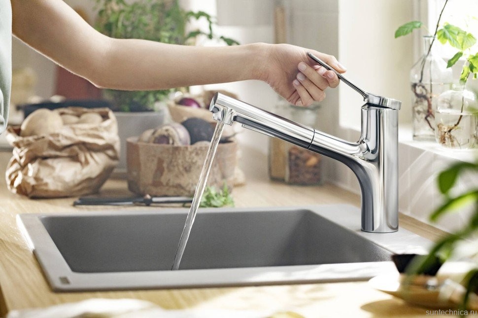 Смеситель для кухни Hansgrohe Zesis M33 74800000 хром