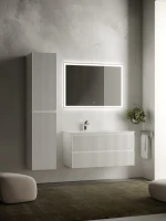 Тумба с раковиной Sancos Snob R 100 см, L, bianco