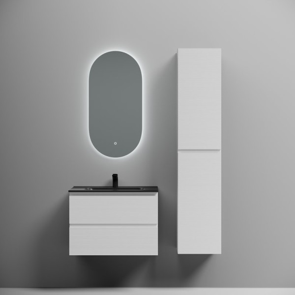 Мебель для ванной комнаты Sancos Folk 70 bianco, раковина CN7007MB