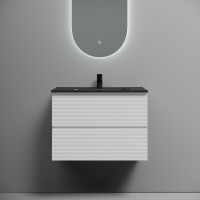 Мебель для ванной комнаты Sancos Folk 70 bianco, раковина CN7007MB