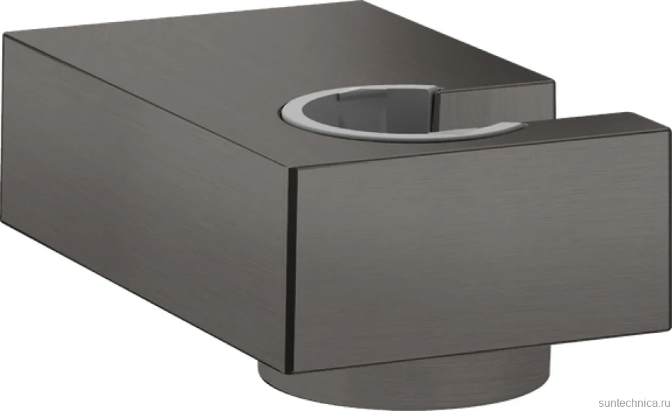 Настенный держатель Hansgrohe Porter E 28387340 матовый черный хром