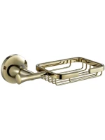 Мыльница AltroBagno Corposo 080715 Gl настенная, золотая Мыльница AltroBagno Corposo 080715 Gl настенная, золотая