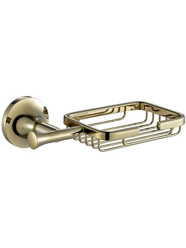 Мыльница AltroBagno Corposo 080715 Gl настенная, золотая