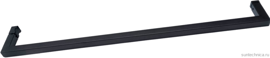 Душевая дверь в нишу Abber Schwarzer Diamant AG30150BMH 150 см, профиль черный, стекло матовое