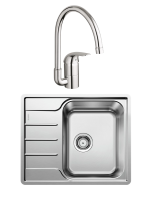 Комплект Мойка Blanco Lemis 45 S-IF Mini 525115 + Смеситель Grohe Euroeco