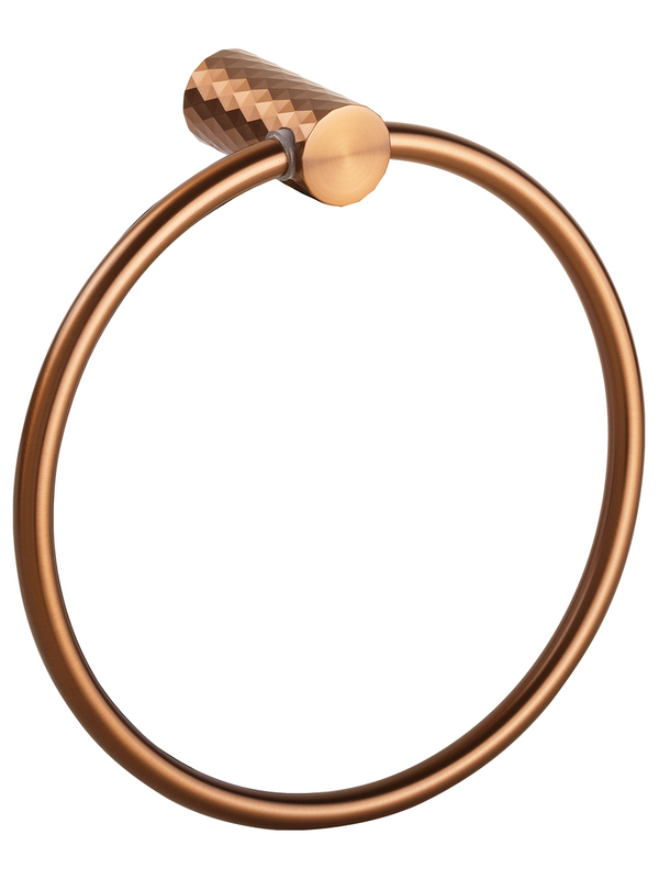 Держатель для полотенец Bemeta Copra 176204060 матовая медь, кольцо