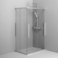 Душевой уголок AM.PM Func W84G-403-12080-MT 120х80 см, профиль хром матовый