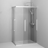 Душевой уголок AM.PM Func W84G-403-12080-MT 120х80 см, профиль хром матовый