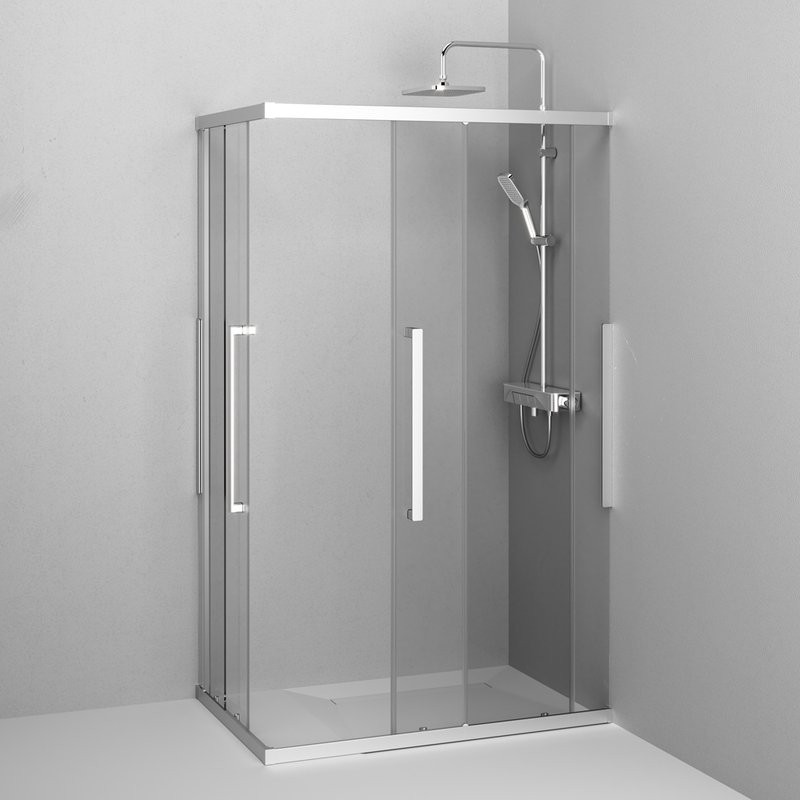 Душевой уголок AM.PM Func W84G-403-12080-MT 120х80 см, профиль хром матовый