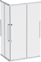 Душевой уголок AM.PM Func W84G-403-12080-MT 120х80 см, профиль хром матовый