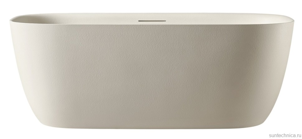 Ванна из искусственного камня AltroBagno Luciana 090223 170x80 см, отдельностоящая, овальная, на ножках, с донным клапаном