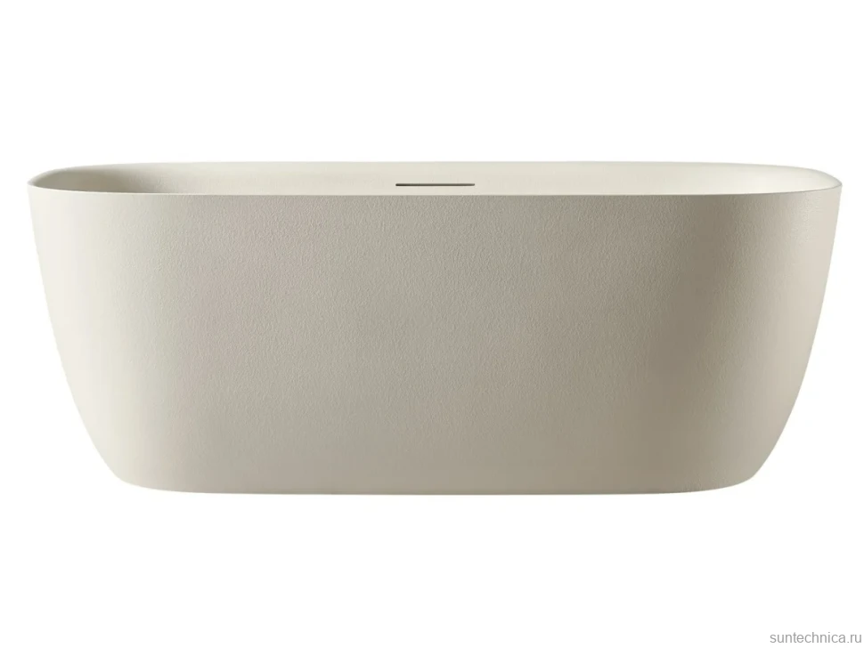 Ванна из искусственного камня AltroBagno Luciana 090223 170x80 см, отдельностоящая, овальная, на ножках, с донным клапаном