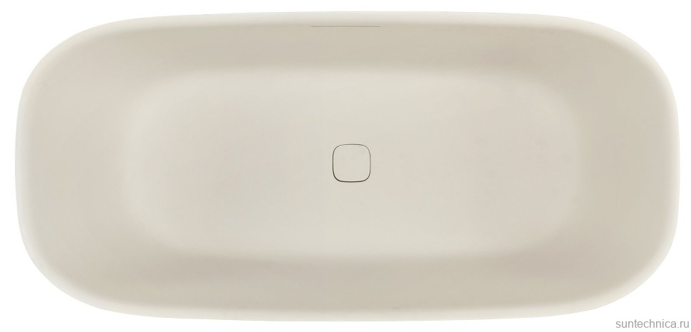 Ванна из искусственного камня AltroBagno Luciana 090223 170x80 см, отдельностоящая, овальная, на ножках, с донным клапаном