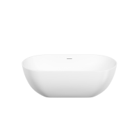 Акриловая ванна Leaf 1700x800x580, отдельностоящая, FB20MW