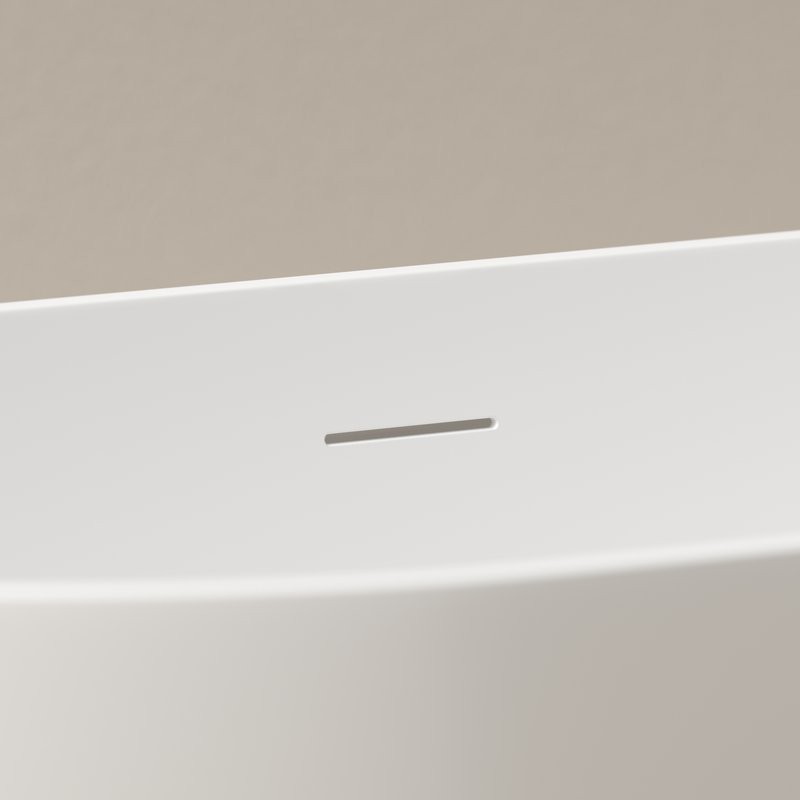 Акриловая ванна Leaf 1700x800x580, отдельностоящая, FB20MW