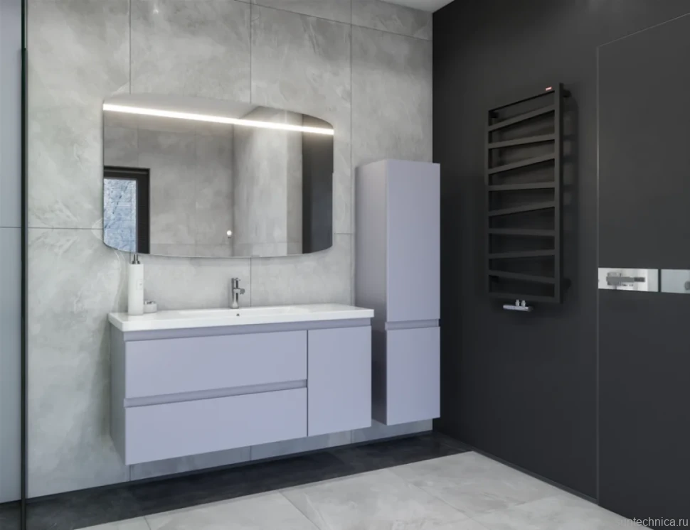 Тумба с раковиной Caprigo Forte 120 R стилл