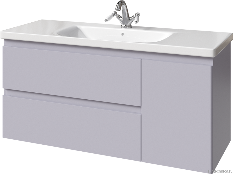 Тумба с раковиной Caprigo Forte 120 R стилл