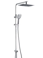 Душевой комплект Термостат Wasserkraft Berkel 4811 для ванны с душем + Стойка A042