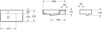 Комплект Накладная раковина Lavinia Boho Bathroom Sink Slim 33311011 + Донный клапан Wellsee Drainage System 182138000 матовый белый + Сифон 182108000 белый